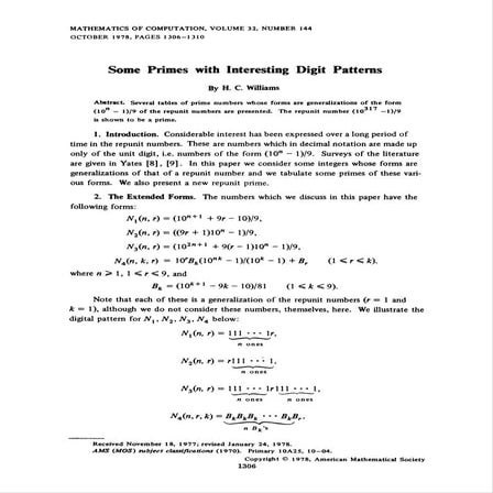 Números primos repunits