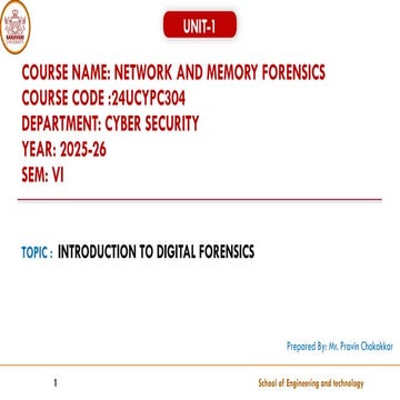 2013-10-18 Computer Forensics and Hash Values | PPTX
