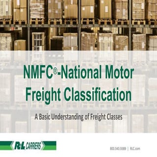 National Motor Freight Classificati...