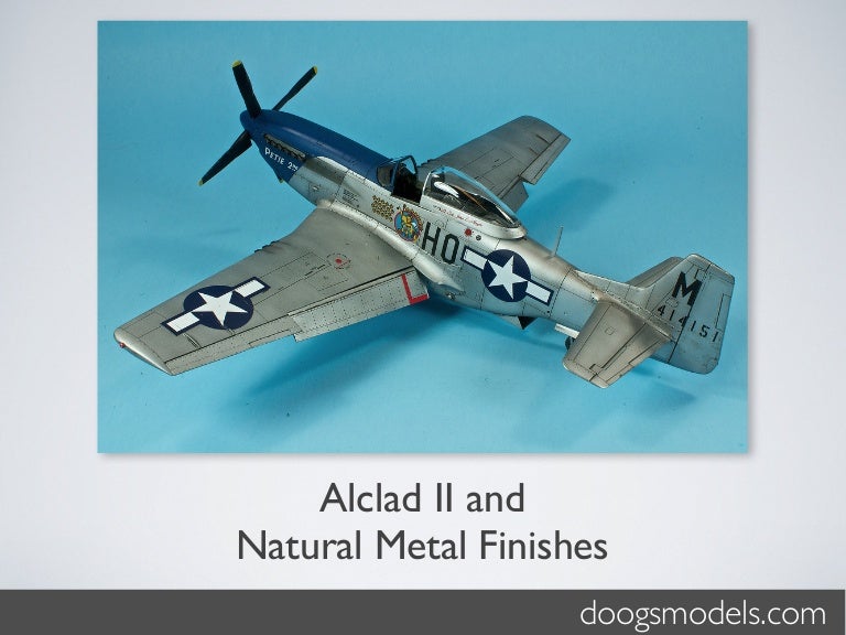 natural metal finish model airplanes