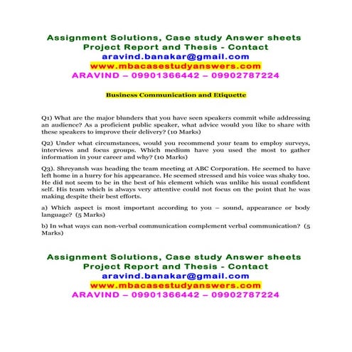 Nmims assignment answer sheets