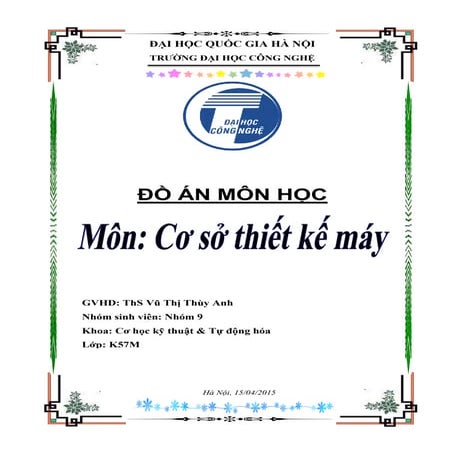 [ĐAMH] Thiết kế máy ép củi trấu