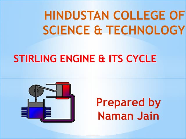 Stirling engine