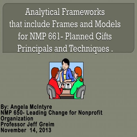 Nmp 650- Elective Course NMP 661