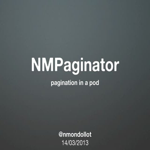 Nm paginator