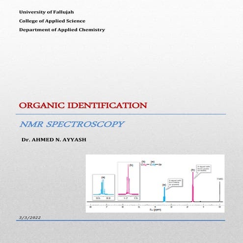 NMR Spectroscopy | PPT