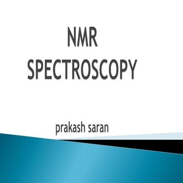 spectroscopy nmr for basic principles nmr