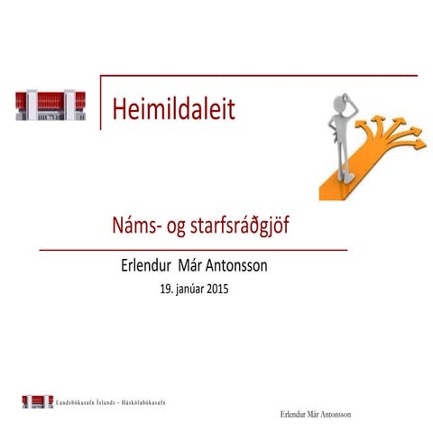 Heimildaskráning í ýmsum kerfum - Ritver HÍ | PPTX