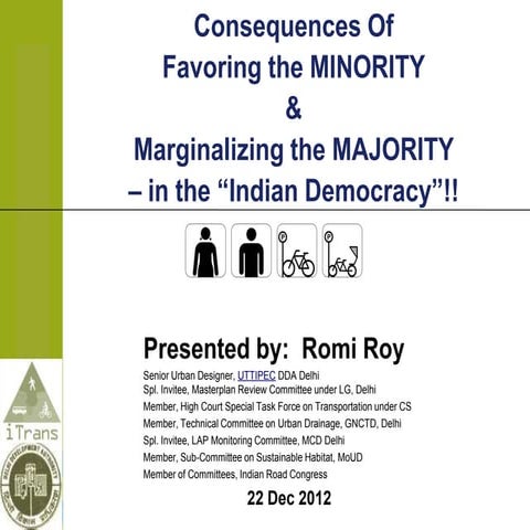 NON-MOTORIZED TRANSPORT - UTTIPEC