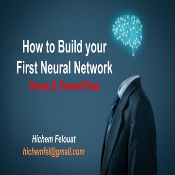 How to Build your First Neural Network | PPT