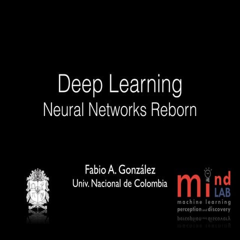 Deep learning: el renacimiento de las redes neuronales