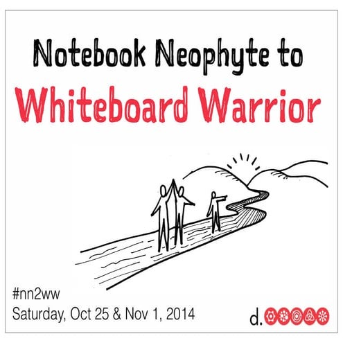 Notebook Neophyte to Whiteboard Warrior [d.school Pop-up Class, Oct 25 + Nov ...