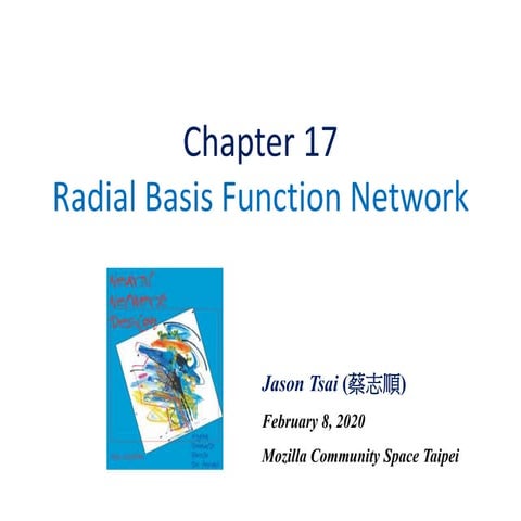 Neural Network Design: Chapter 17 Radial Basis Networks