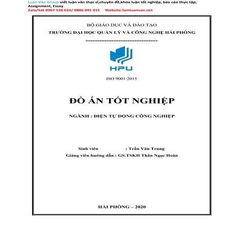 Đồ án Động cơ một chiều không chổi than BLDC sử dụng làm động cơ thực hiện