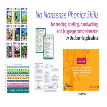 No Nonsense Phonics Skills by Debbie Hepplewhite
