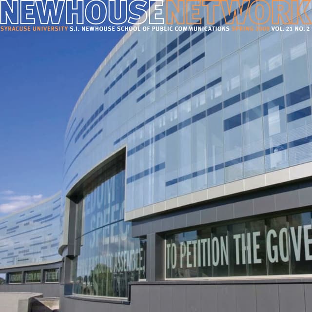 Newhouse Network magazine, spring 2009