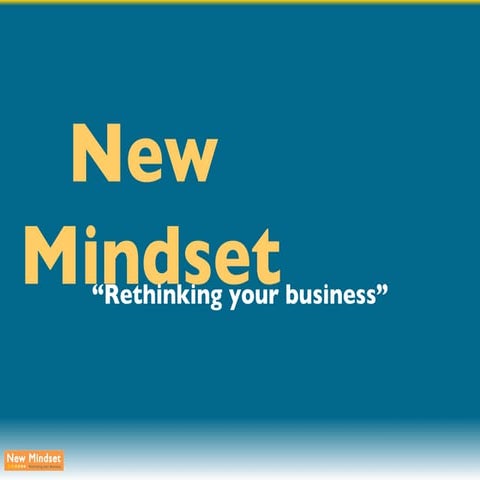 Basic New Mindset Sales Training course Part 2