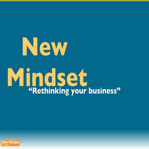 Basic New Mindset Sales Training course Part 5