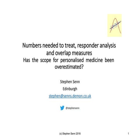 NNTs, responder analysis & overlap measures