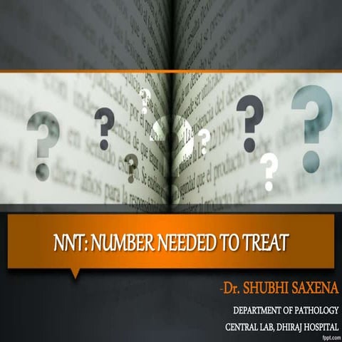NNT: Number Needed to Treat