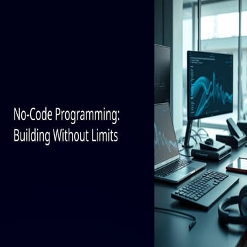 No-Code-Programing in 21st century even when lll and hll exist.pptx