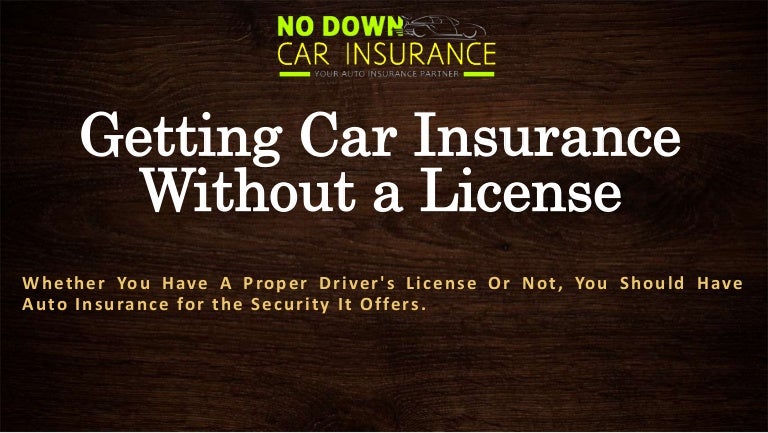 where can i buy a car without drivers license