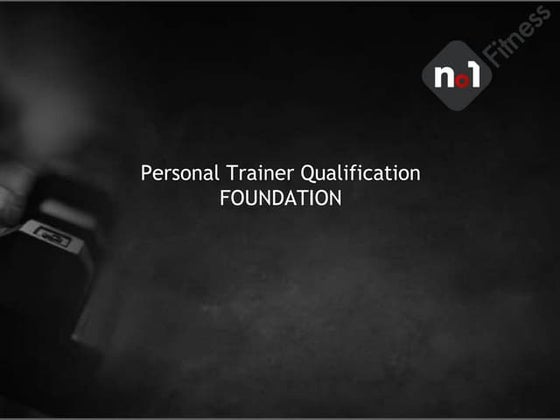 No1 Fitness Level 2 Slides