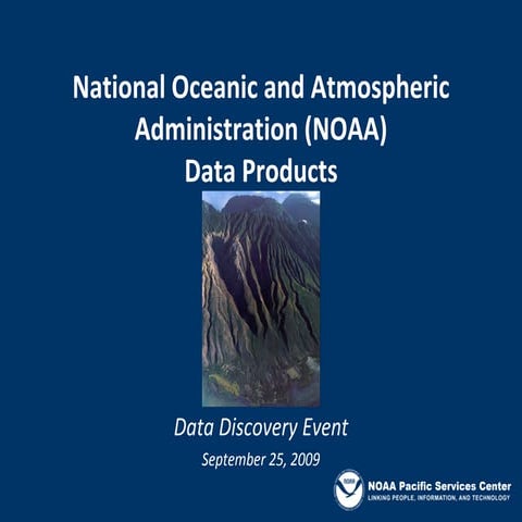NOAA Data Products