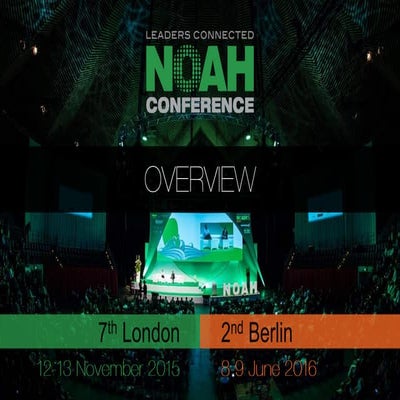 NOAH Conference Overview 2015