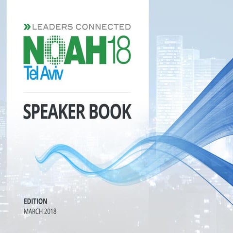 NOAH18 Tel Aviv Speaker Book