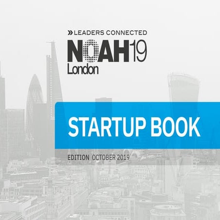 NOAH19 London Startup Book