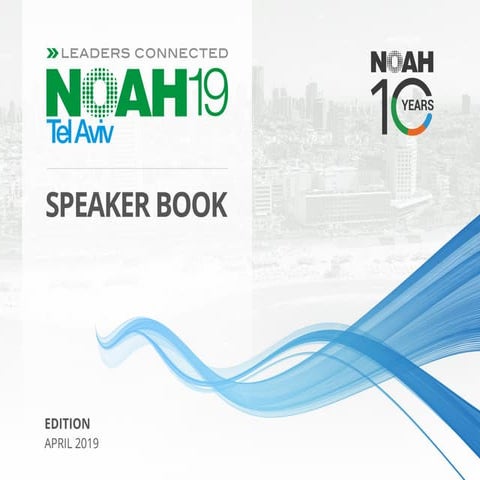 NOAH19 Tel Aviv Speaker Book