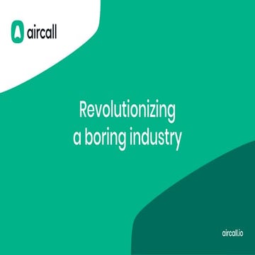 Aircall - NOAH19 Berlin