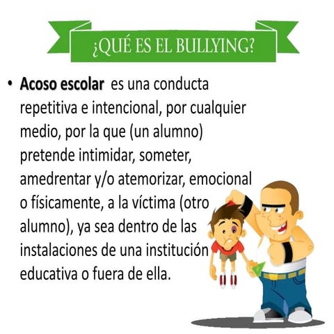 NO  AL  ACOSO  ESCOLAR