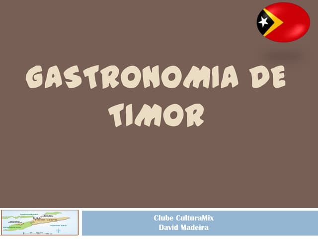 Gastronomia de Timor