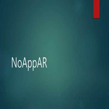No AppAR Project