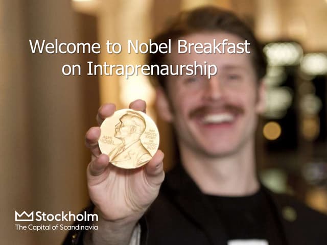 Nobel Breakfast on Intrapreneurship