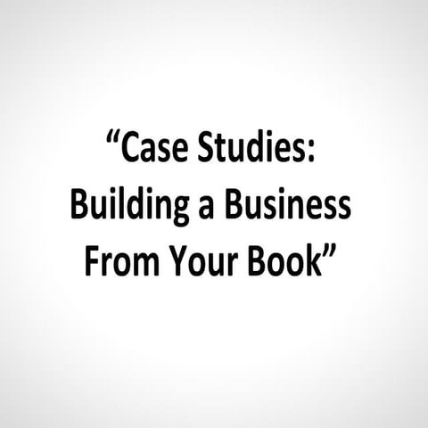 Number One Book System Presentation Orlando