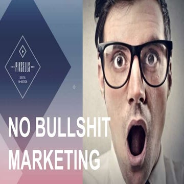 NO BULLSHIT MARKETING