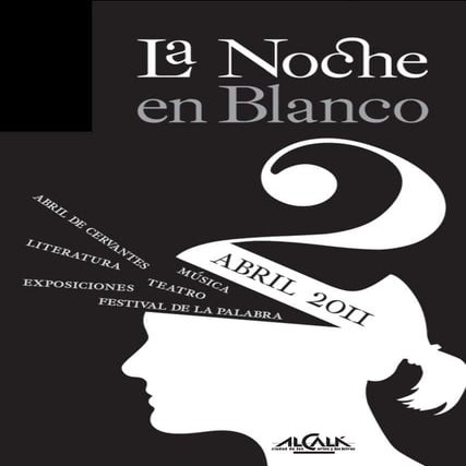 Programa Noche en Blanco 2011 Alcalá de Henares