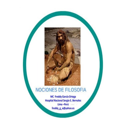 Nociones de filosofia