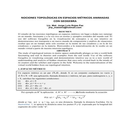 Nociones topológicas