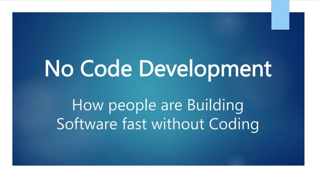 No Code Development.pptx