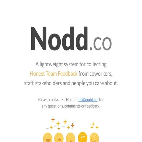 Nodd.co  - Quick summary v0.2.1