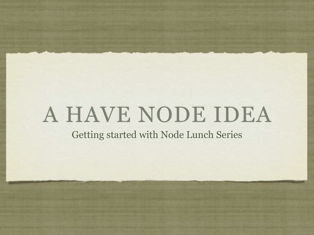 Starting Node
