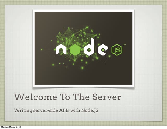 Node JS