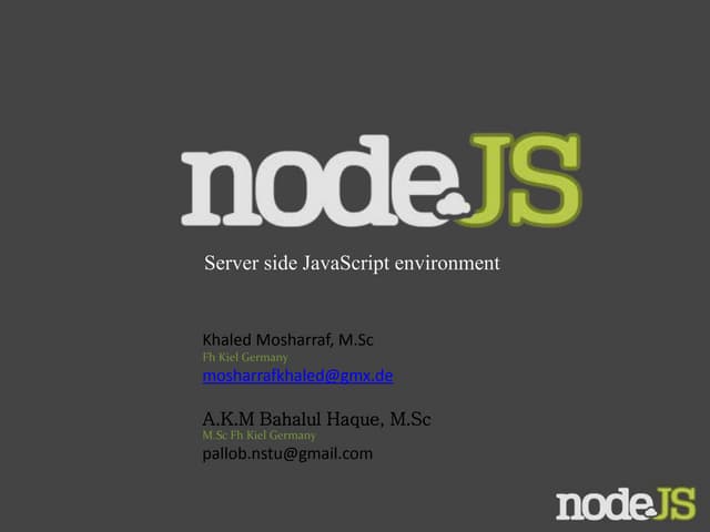 Beginners Node.js