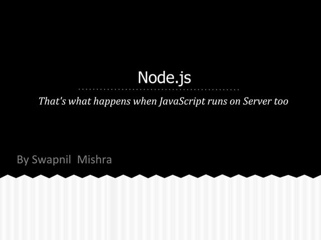 Node.js primer