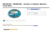 Node200 hunter 2 station battery controller