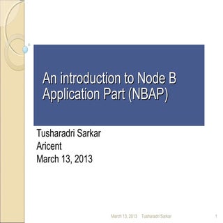 NodeB Application Part